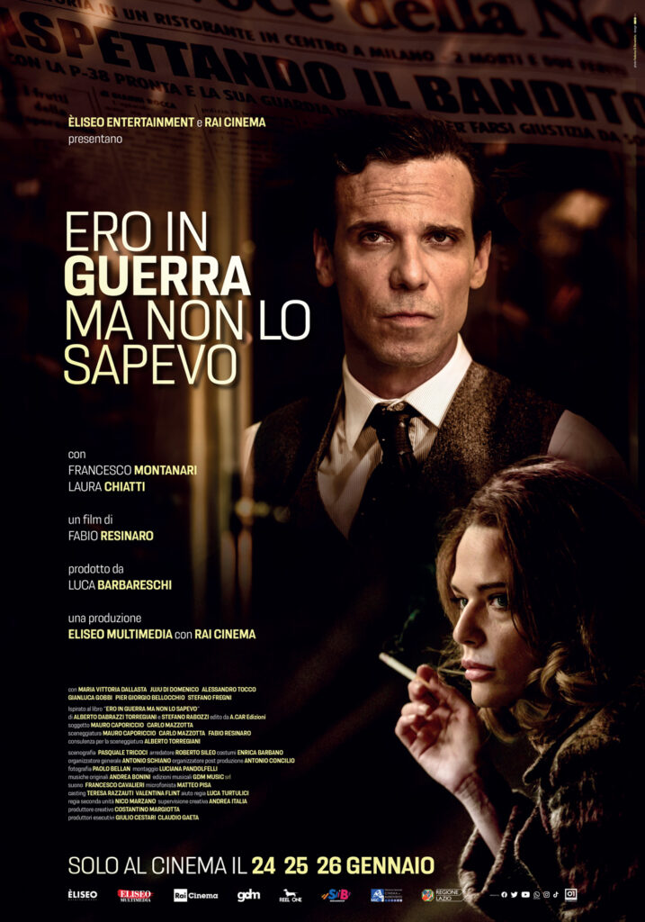 “Ero in guerra ma non lo sapevo” al cinema con Francesco Montanari e Laura Chiatti “Ero in guerra ma non lo sapevo” al cinema con Francesco Montanari e Laura Chiatti